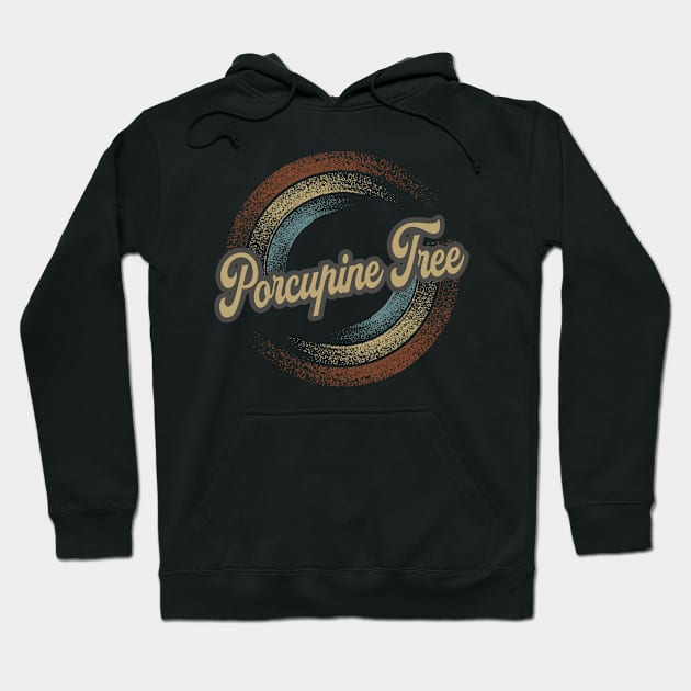 Porcupine Tree Circular Fade Hoodie by anotherquicksand